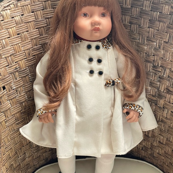 Chubbs Johannes Zook Originals Pat Secrist Signed 1995 Red Hair 22 Inch Doll - Picture 1 of 13